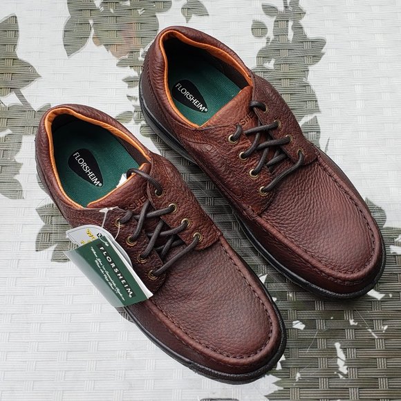 BRAND NEW: MENS FLORSHEIMWORK EUROCASUAL OXFORD W/ STEEL TOE - SIZE 9.5M - Picture 1 of 8